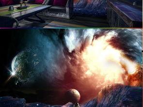 星球大战谢幕背景,宇宙传奇落幕，星际史诗篇章终章